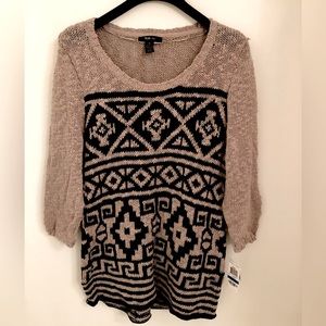 Style & Co. Knit Top XL